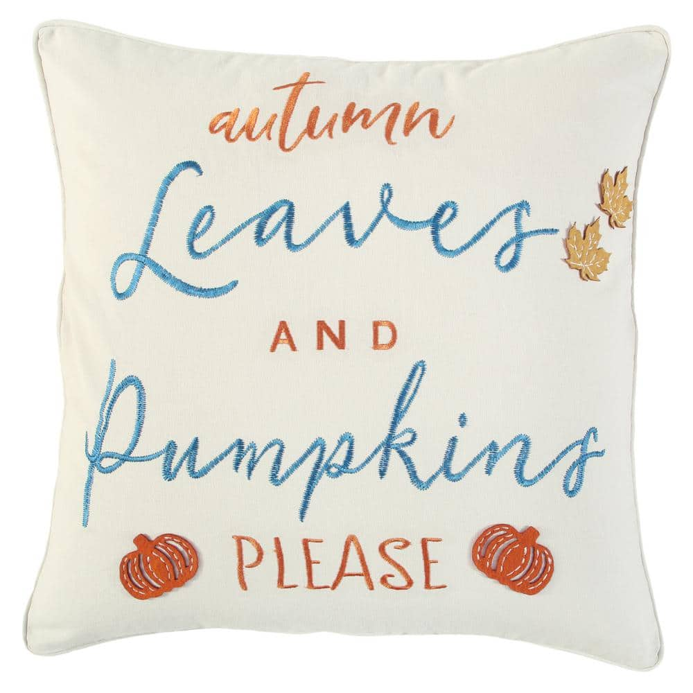 Autumn Leaves Pattern Pillows