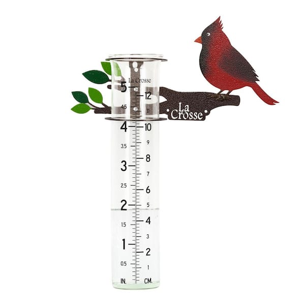 704-1514 5 inch Glass Rain Gauge- La Crosse Technology 704-1514 5 inch Glass Rain Gauge- La Crosse Technology