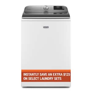 5.3 cu. ft. Smart Capable White Top Load Washing Machine with Extra Power, ENERGY STAR