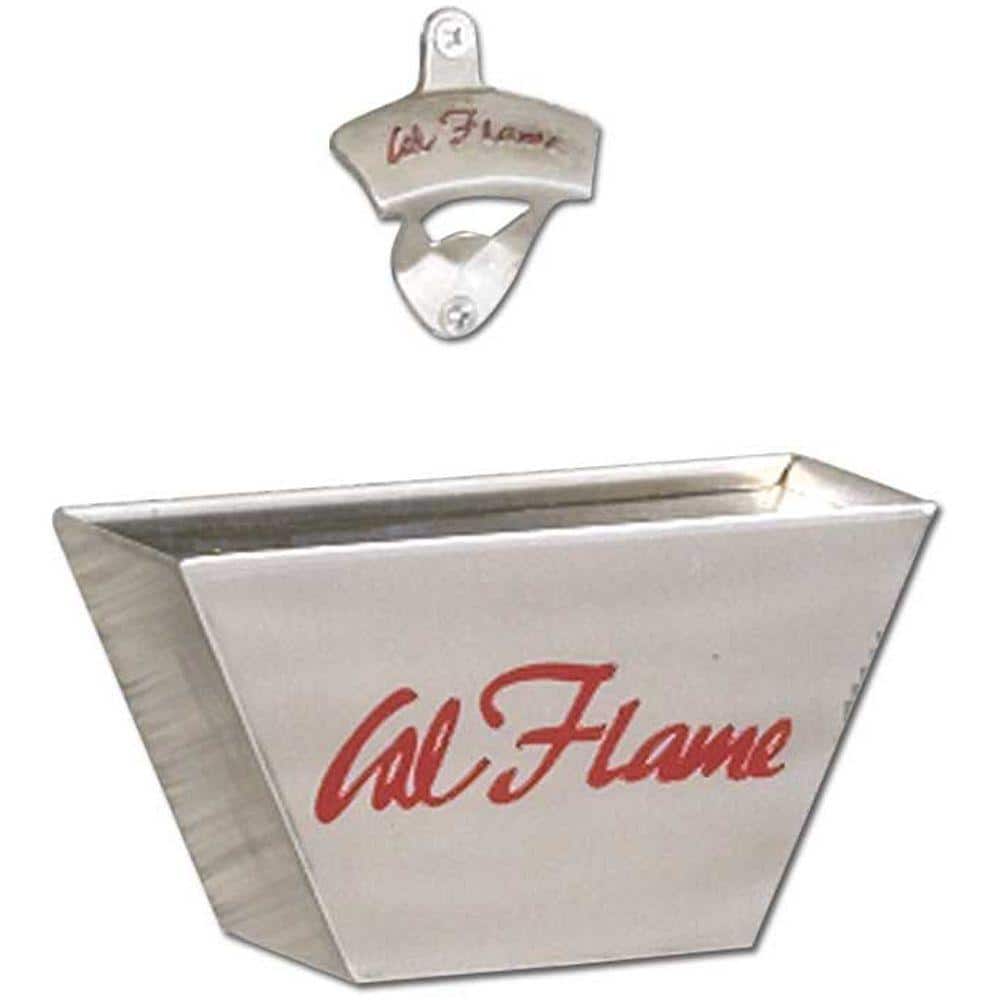 Cal Flame Outdoor Stainless Steel Bottle Opener and Catcher -  BBQ07901
