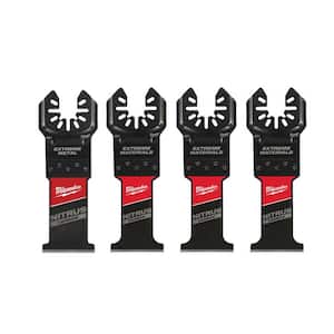 Nitrus Carbide Universal Fit Extreme Metal & Material Cutting Multi-Tool Oscillating Blades (6-Pack)
