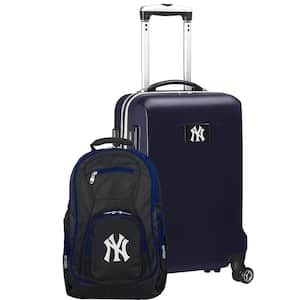 New York Yankees Deluxe 2-Piece Backpack and Carry on Set