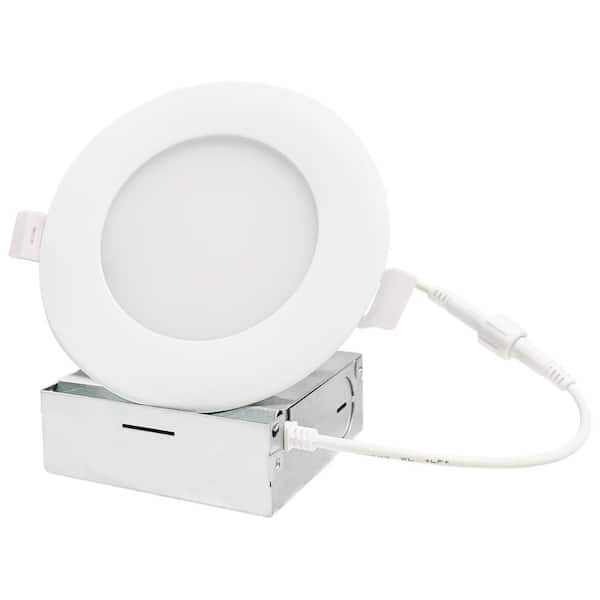 Sunlite 4 in. 65-Watt Equivalent 700 Lumen Energy Star Dimmable Color Tunable 27K 30K 35K 40K 50K Round Recessed Slim Downlight