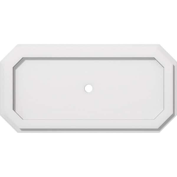 Ekena Millwork 1 in. x 22 in. x 11 in PVC Medallion Moulding