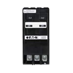 BR 25 Amp 120-Volt/240-Volt 2-Pole GFCI Pigtail Neutral Circuit Breaker (BRN225GF)