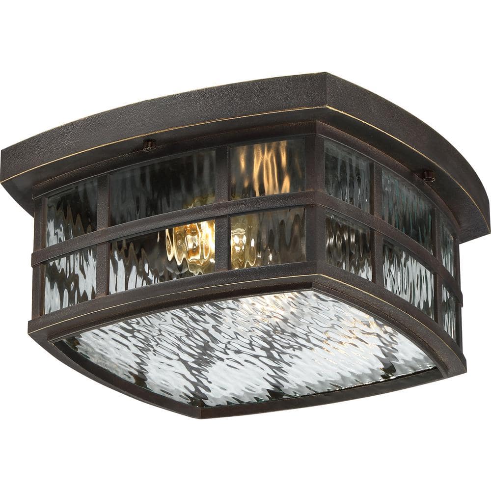 Stonington 1-Light Palladian Bronze Outdoor Flush Mount price history on PriceWatchPro