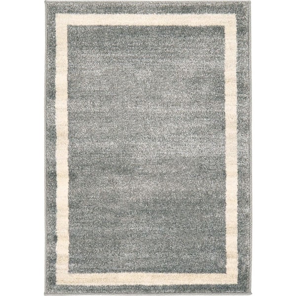 Unique Loom Del Mar Maria Gray 2' 2 x 3' 0 Area Rug 3127343 The Home