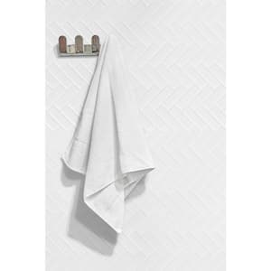 Retro Herringbone Bianco 11 in. x 12 in. Porcelain Mesh-Mounted Mosaic Tile (13.8 sq. ft. / case)