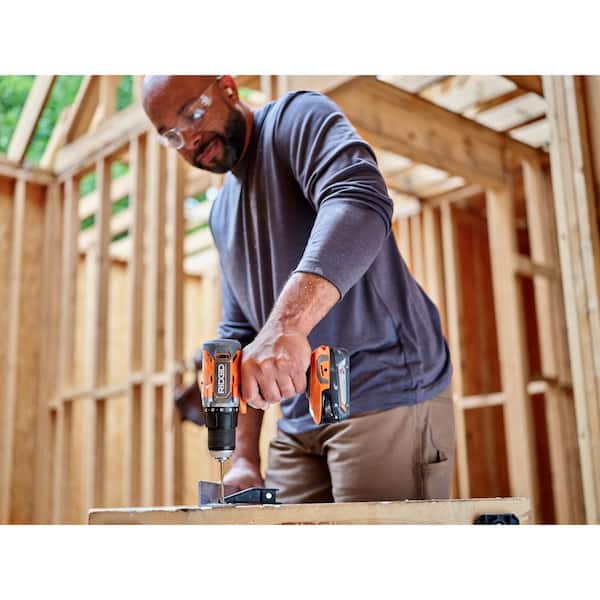 RIDGID 18V Cordless 8-Tool Combo Kit with 2Ah MAX Output Battery