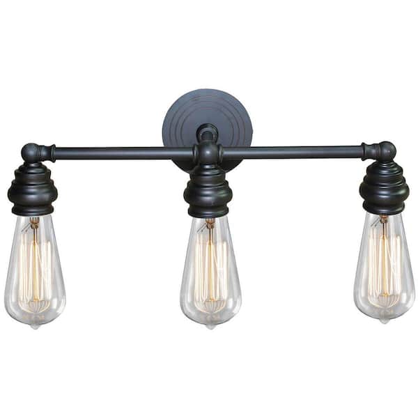 Unbranded 23 in. 3-Light Oil Rubbed Bronze Vanity Light