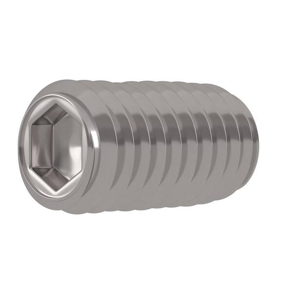10-32 x 1/2 Inch Set Screw Steel With Nylon Patch 3/32 DRIVE LOT OF 100 