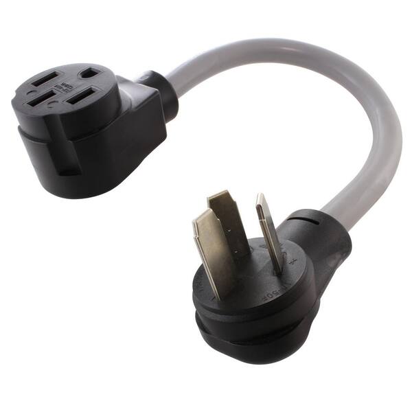 Adapter Cord compatible Conntek EV1050T NEMA 10-50P to NEMA 14-50R Tesla Style 