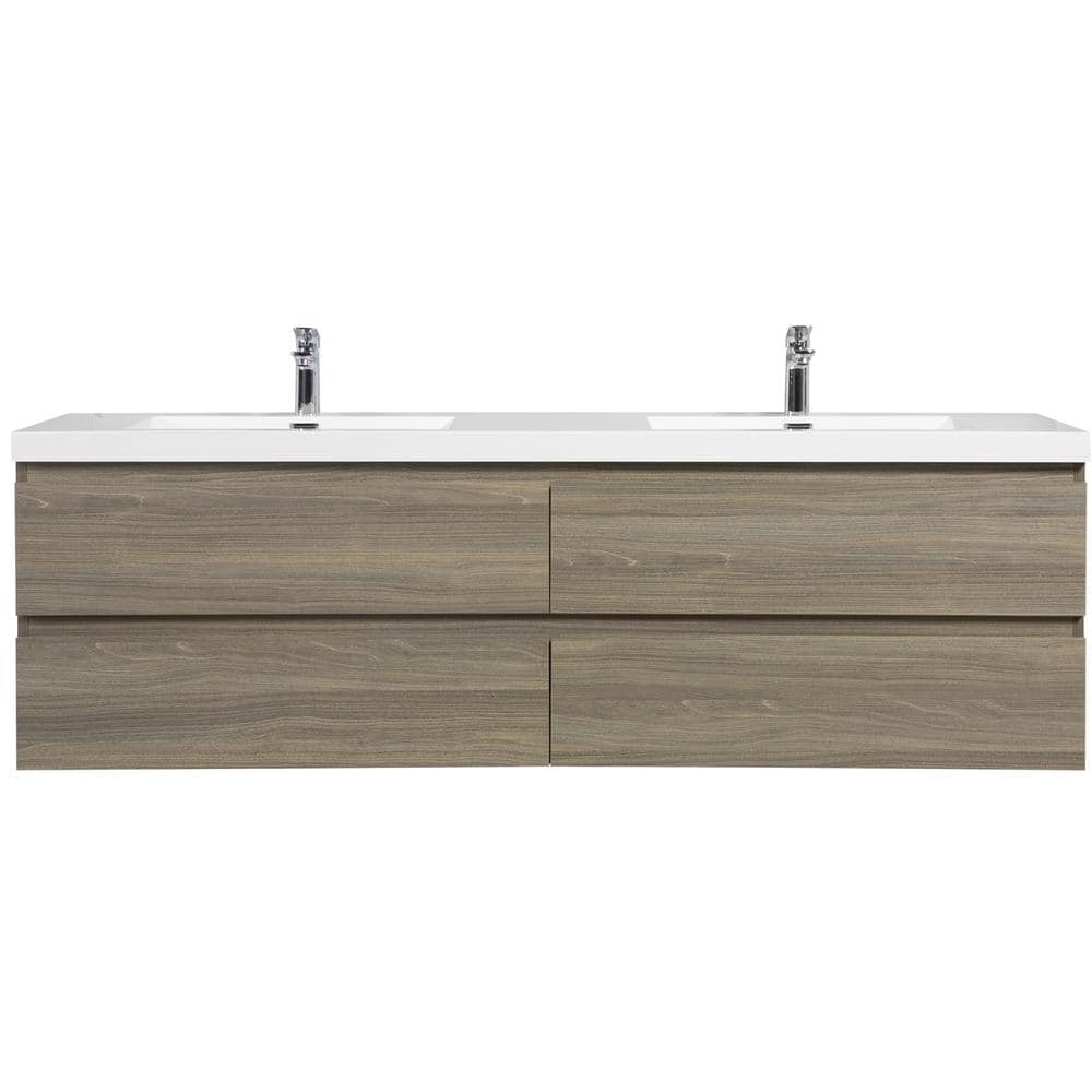 ミミック.72 Boosicavelly 72 in. W x 20 in. D x 22 in. H Double Sink