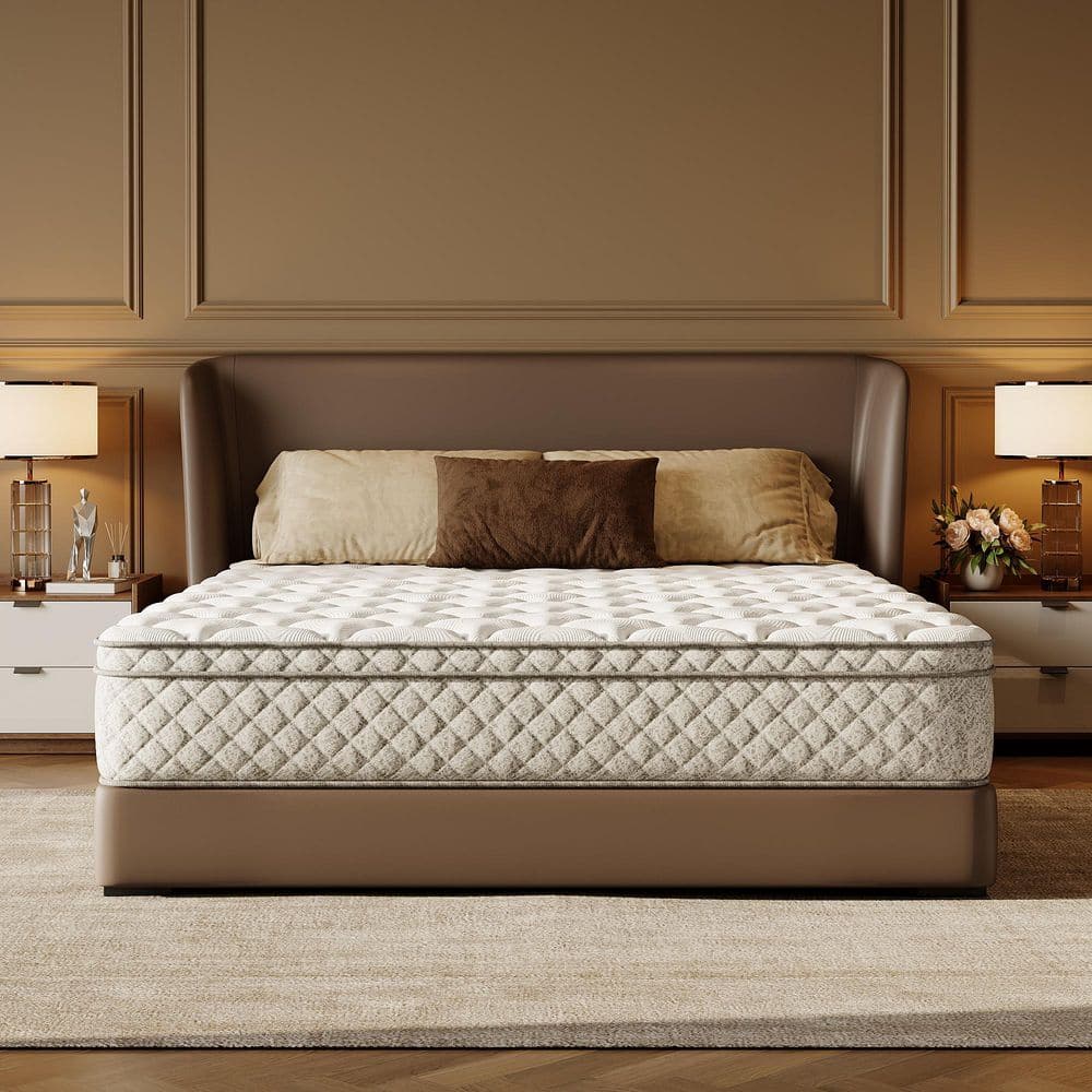 12 in. Queen Medium Firm Hybrid Memory Foam Pocket Spring Mattress in a Box