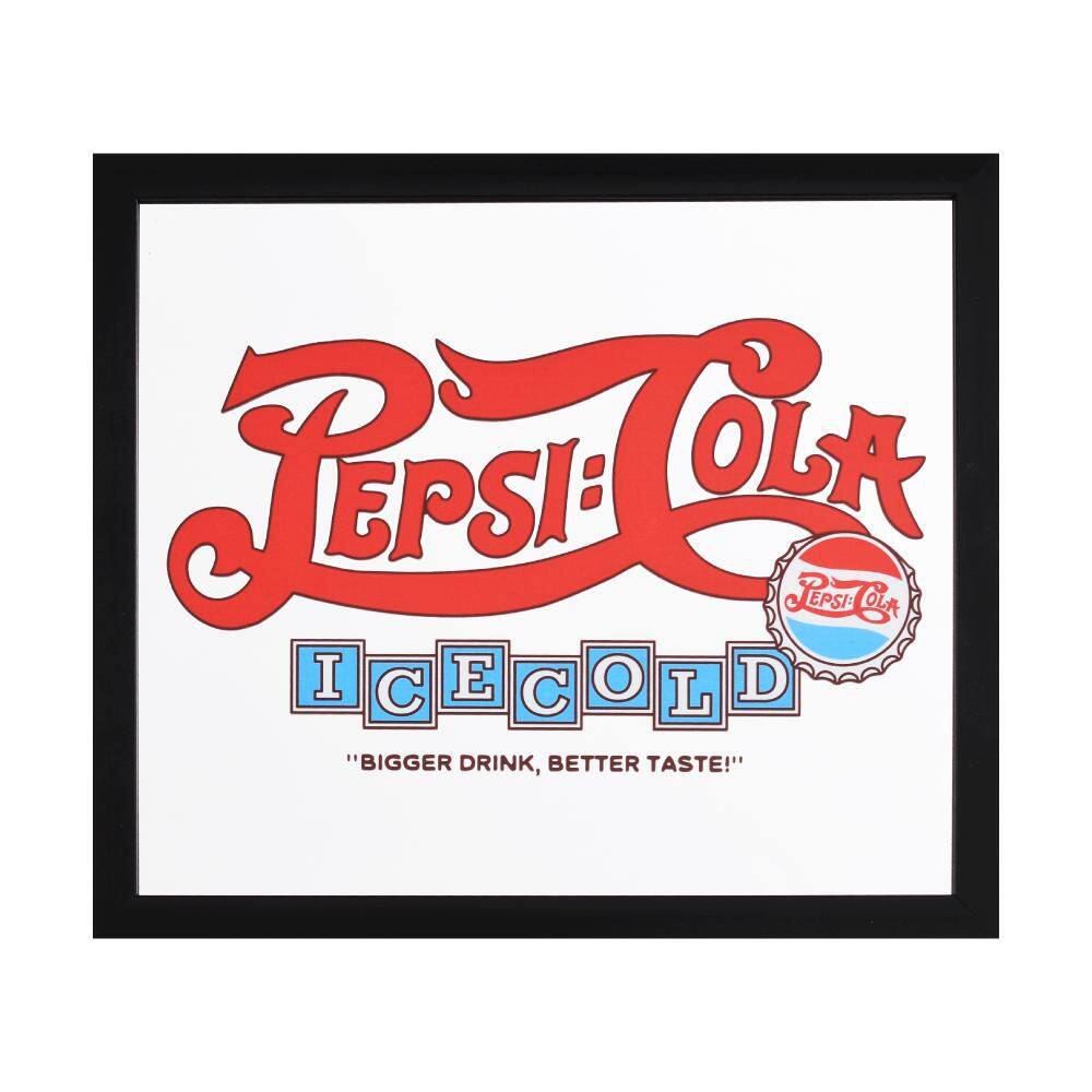 American Art Decor 13.5 in. x 15.5 in. Red Licensed Pepsi Cola