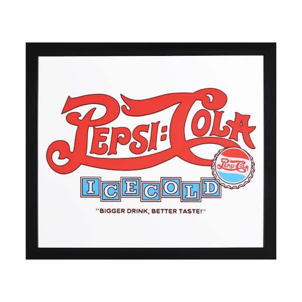 American Art Decor 13.5 in. x 15.5 in. Red Licensed Pepsi Cola