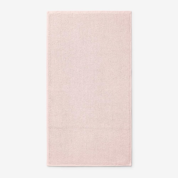 The Company Store Green Earth Quick Dry Micro Cotton Blush 36 in. x 20 in. Solid Bath Mat
