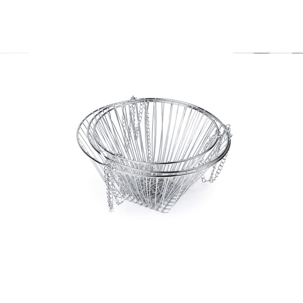 Chrome Three Tier Hanging Baskets for Kitchen Storage