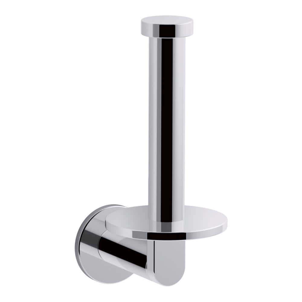 Kohler 73148-CP Composed Vertical Toilet Tissue Holder - Polished Chrome