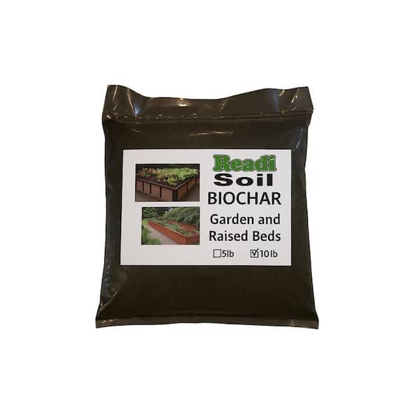 Readi Soil 10 lbs. Biochar Organic Garden and Raised Bed Blend, Soil Amendment