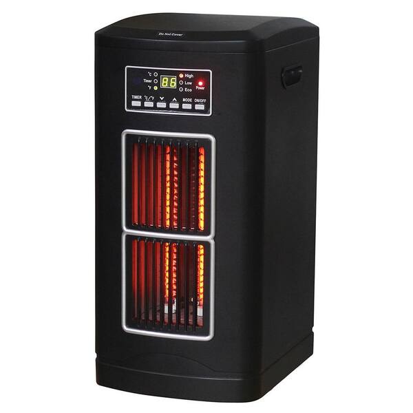 Comfort Glow 1500 Watt Tower Style Infrared Quartz Comfort Portable Furnace Heater