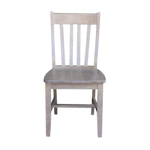 Cafe Weathered Taupe Gray Dining Chair (Set of 2)