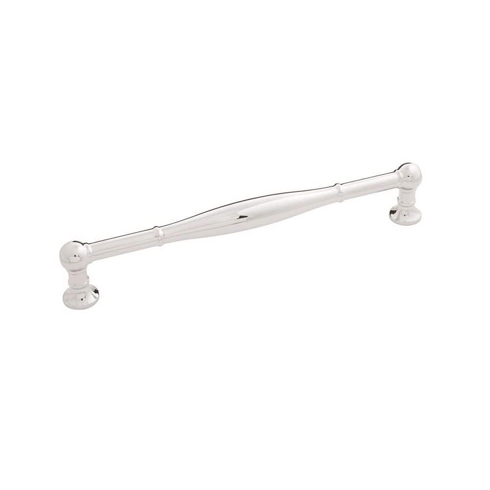 Fuller Collection Pull 7-9/16 in. (192 mm) Center to Center Polished Nickel Bar Cabinet Pull price history on PriceWatchPro