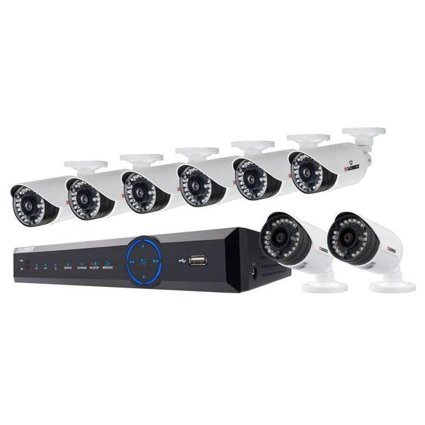 Lorex 12-Channel 960H Surveillance System with 2 TB HDD and (8) 900 TVL Cameras