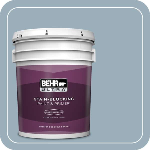 BEHR ULTRA 5 gal. Home Decorators Collection #HDC-CT-24 Rainy Sidewalk Extra Durable Eggshell Enamel Interior Paint & Primer