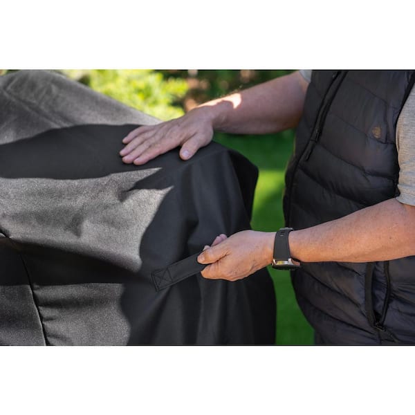 33 in. L x 22 in. W x 46 H in. Gas Grill Cover Fits 2-Burner to 3-Burner Gas Grill