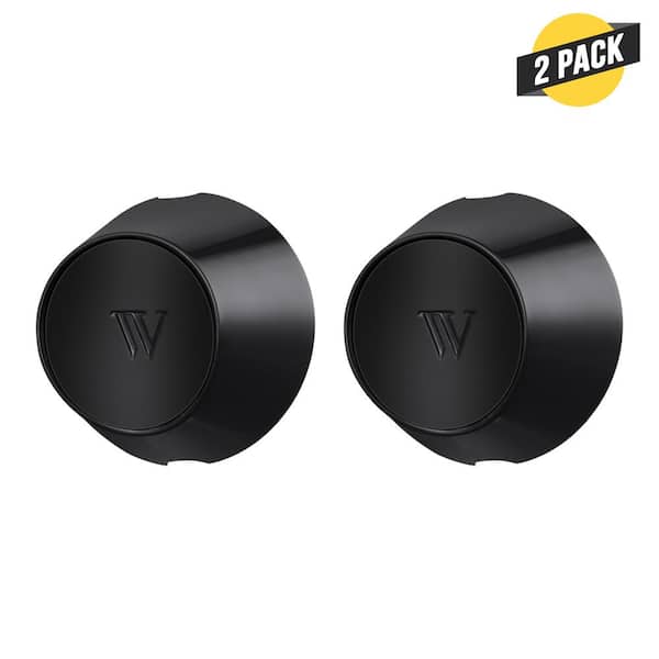 Wasserstein Arlo Ultra/Ultra 2 and Pro 3/Pro 4 Indoor Outdoor Magnetic Wall Mount, Extra Flexibility for Your Camera (2-Pack, Black)