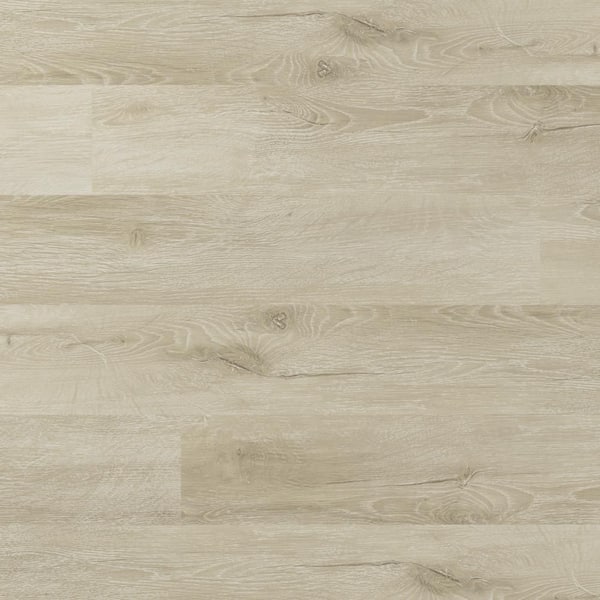 Vortex Toasted Almond 20 MIL x 7 in. W x 48 in. L Click Lock Waterproof Vinyl Plank Flooring (21. 51sq. Ft. /case)