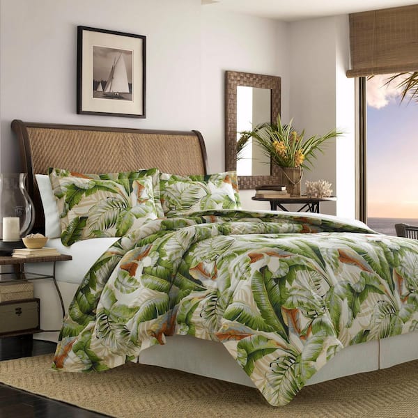 Palmiers Botanical Duvet Cover Set