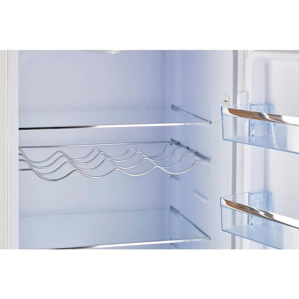 Unique Appliances - Classic Retro 22 in. 8.7 cu. ft. Counter Depth Bottom Freezer Refrigerator in Marshmallow White
