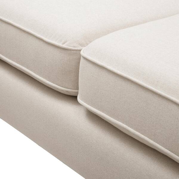 Jennifer Taylor Jack 84 in. Square Arm Velvet Rectangle 3