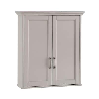 Gray Bathroom Wall Cabinets Bathroom Cabinets The Home Depot