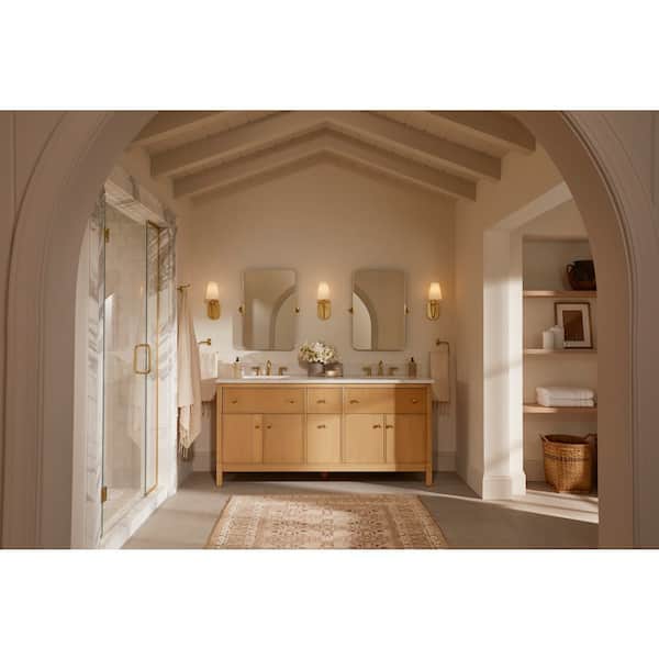 Castia By Studio McGee J-Hook Double Robe/Towel Hook in Vibrant Polished Nickel