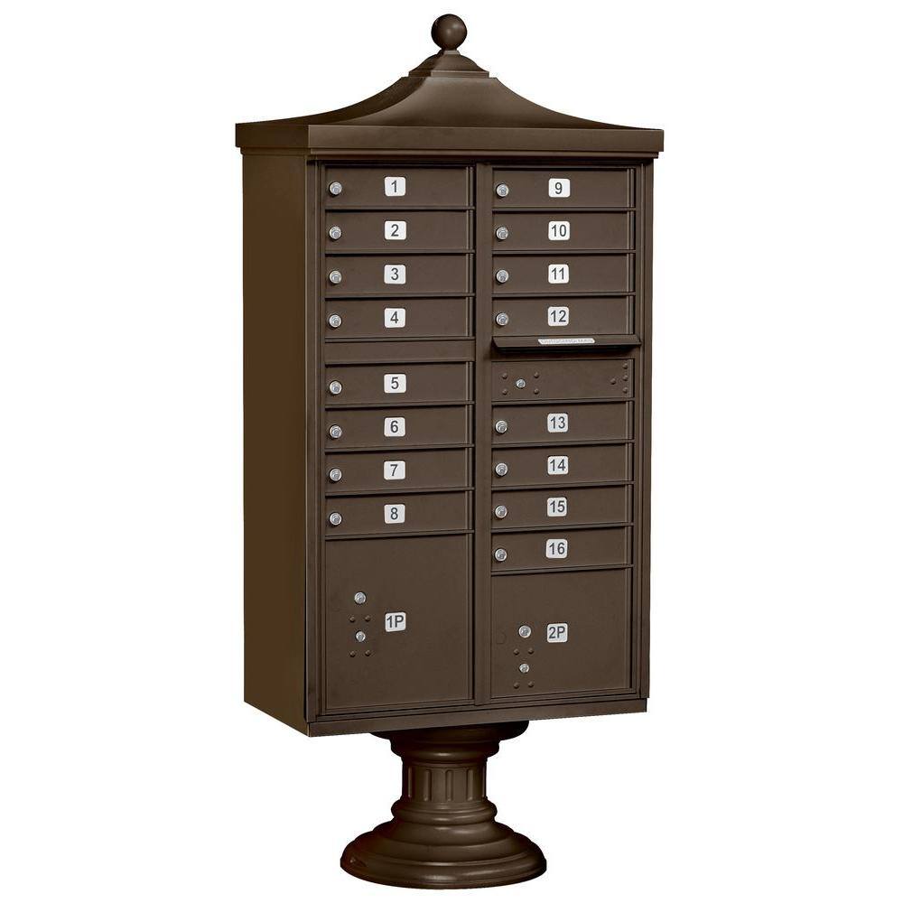 Regency Decorative 16-Compartment Cluster Box Unit