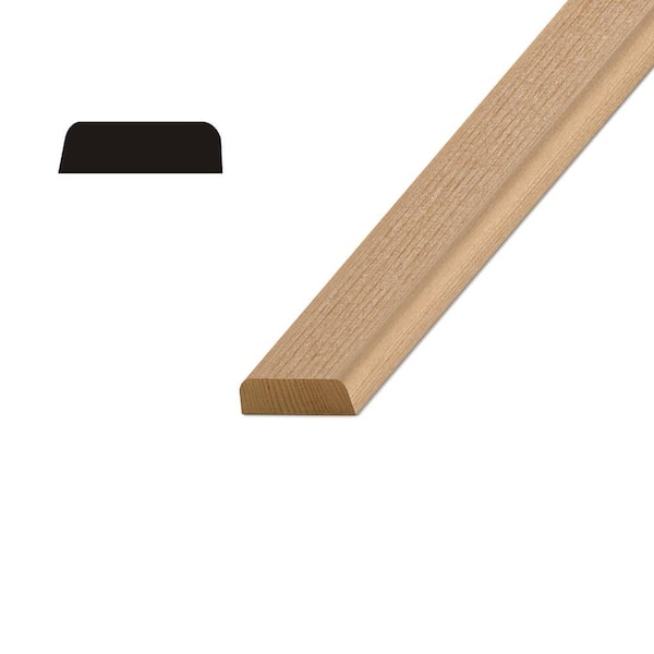 Kelleher 1/4 in. x 3/4 in. Cedar Wood Flat Screen Moulding