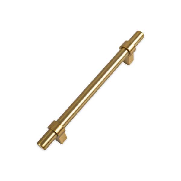 Roswell 5-1/16 in. (128mm) Brushed Gold Cabinet Bar Pull