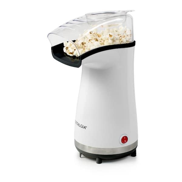 Nostalgia 1040-Watt 128 Oz. White Air-Pop Popcorn Machine