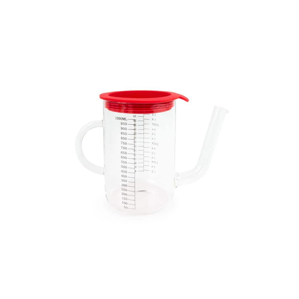 Plastic pitcher with spill proof lid – Ivation Products