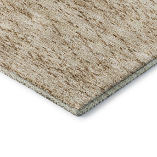 Mayfield Premium Machine Washable Abstract AMF2150 Beige 2 ft. x 3 ft. Accent Rug