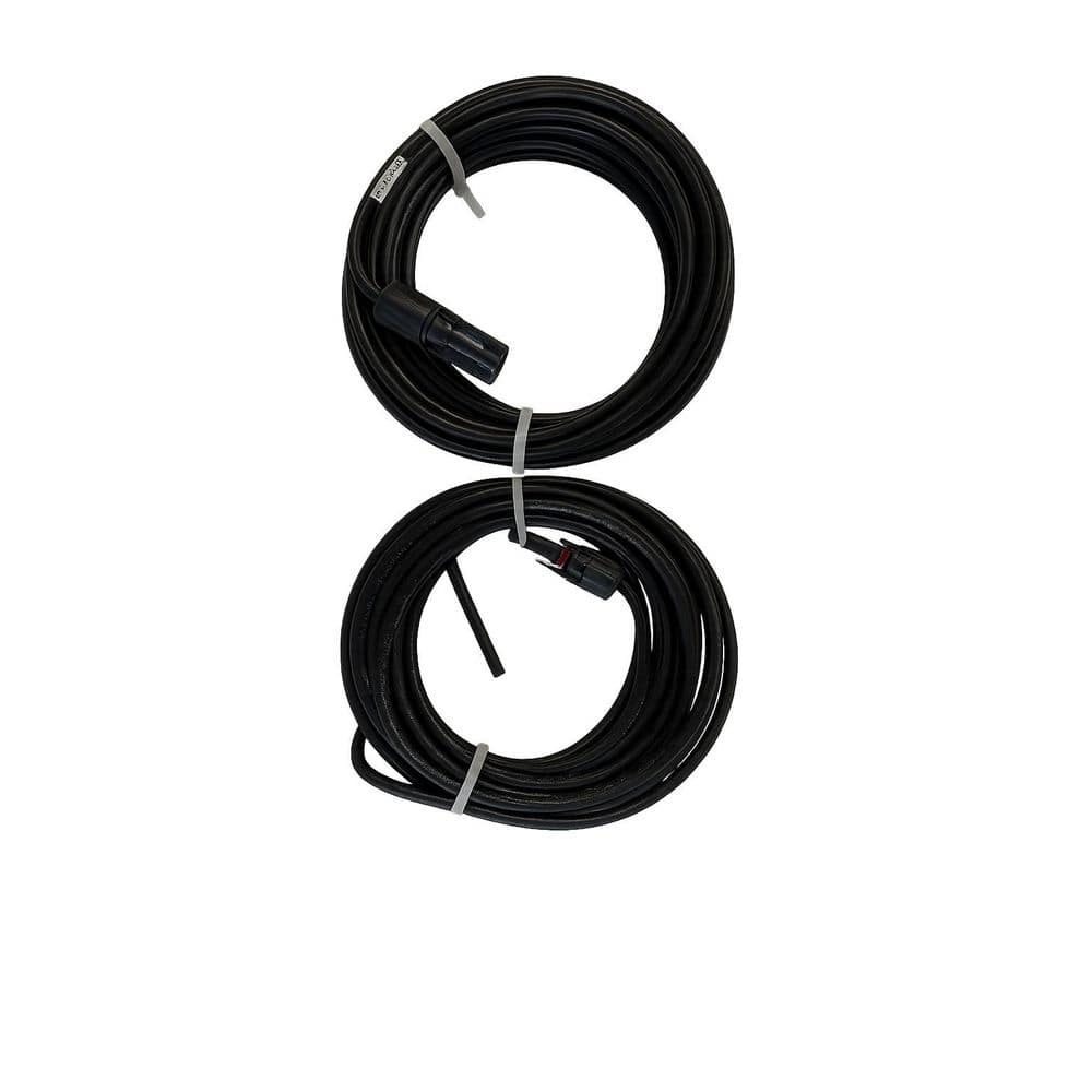 Grape Solar 25 ft. Extension Cable Pair GS-MC4-25-CC - The Home Depot