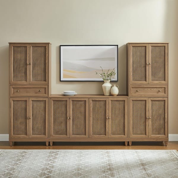 Katia Driftwood MDF Buffet with Pantries