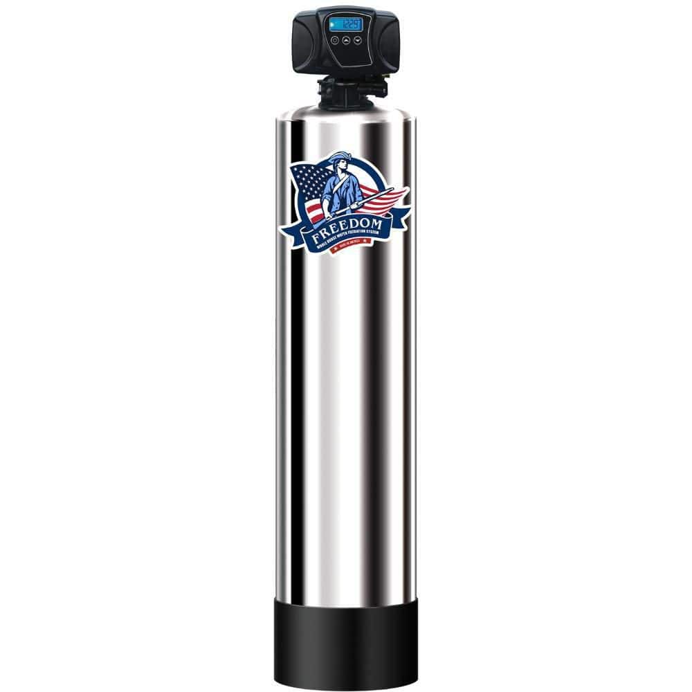 Platinum Series 6-Stage Water Municipal Filtration and Salt-Free Conditioning System up to 6 Bathrooms in Stainless