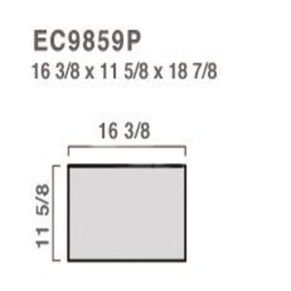 White Ceramic Single Wall-Mount Bathroom Vanity with Integral Sink