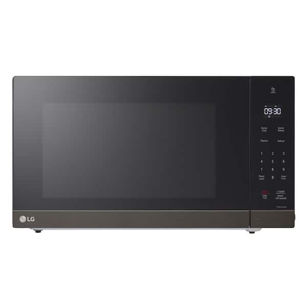 LG NeoChef 2.0 cu. ft. 1200-Watt Countertop Microwave in Black Stainless Steel with Smart Inverter