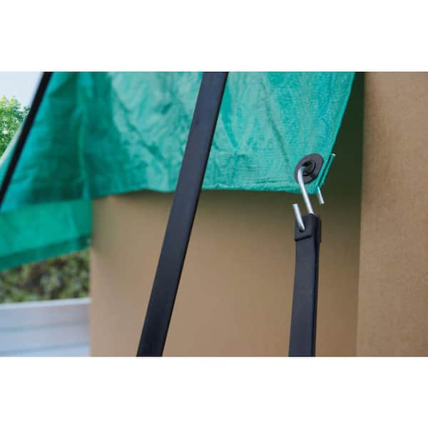 Husky 41 in Heavy Duty EPDM Tarp Strap, 4 Pack 56234 - The Home Depot