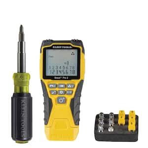 Scout Pro 3 Cable Tester and Multi-Bit Screwdriver Tool Set